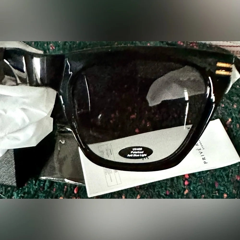 ‼️RARE‼️🎸Prive Revaux🎸🔥NWT🔥The Ingrid Sunglasses in Black